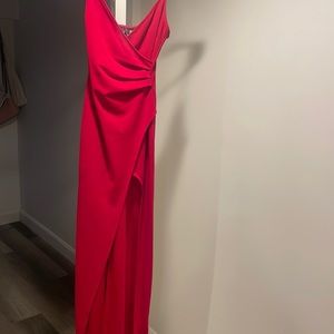 Ankle length red dress from Windsor